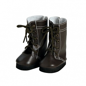 Коричневые сапоги со шнуровкой для кукол размером 46 см. (Adora, 20553017_md)